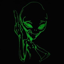 Paul art extra terrestre extraterrestre affiche lumineux phosphorescent 3d print model - Mito3D
