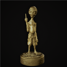 paul alien monkey 3d Modellierung Skulptur stl comic fanart statue Sammlungen 3d print model - Mito3D