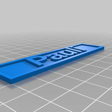 pauli personalizzato ufficio 3d print model - Mito3D