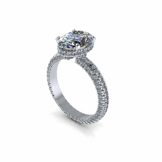 incir elmas yüzük r02 bilezik Solitaire takı mücevherler safir altın gümüş nişan düğün cad yazdırılabilir 3d kolye küpe bileklik 3d print model - Mito3D