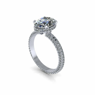 incir elmas yüzük v3 bilezik Solitaire takı mücevherler safir altın gümüş nişan düğün cad yazdırılabilir 3d kolye küpe bileklik 3d print model - Mito3D