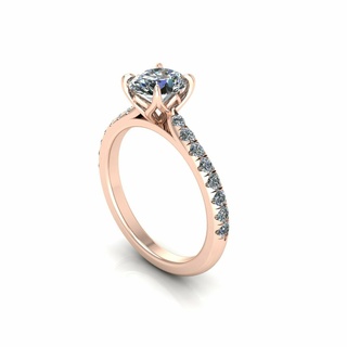 pav twist prong diamond ring r02 bracelet solitaire jewelry jewels sapphire gold silver engagement wedding cad printable 3d pendant earring bangle 3d print model - Mito3D
