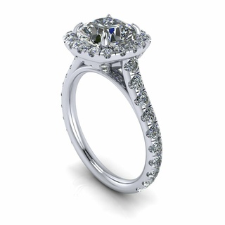 Feige Hochzeit Diamant Ring p1 Anhänger Schmuck Mama Solitär Budha Halskette Ohrring 3d Drucken druckbar Kunst 3d print model - Mito3D