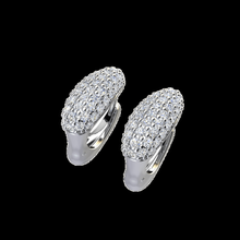 pave-earring jewelry earing 3d print model - Mito3D