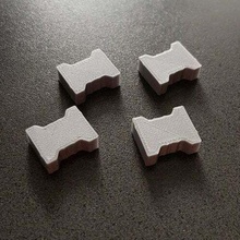kaldırım tuğla domino mimari binalar yapılar 3d print model - Mito3D