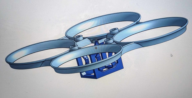 tacchino pico 5min+ flightframe fpv drone whoop beta betafpv dji 03 o3 3d print model - Mito3D