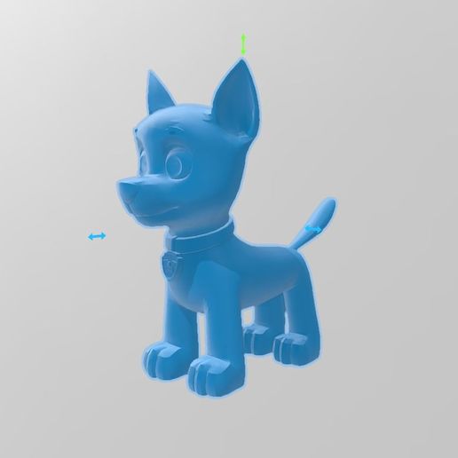 paw patrol chase 3D print model - Mito3D