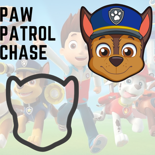 paw patrol chase cookie cutter cookies marshall ryder 3d print model - Mito3D