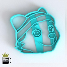paw patrol everest fondant cookie cutter home cookies cutters sharp zuma marshall skye rubble chase rocky tracker breakfast decoration porcelain cold ceramic 3d print model - Mito3D