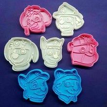 paw patrol head cookie cutter cuter zuma skye rubble marshall chase everest rocky 3d print model - Mito3D
