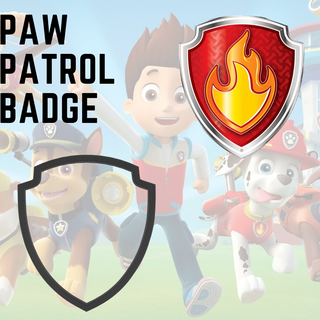 paw patrol insignia cookie cutter cookies chase marshall ryder 3d print model - Mito3D