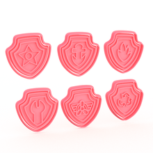 paw patrol logo cookie cutter set di 6 casa zampa everest tracker skye sweetie roccioso ryder marshall macerie katie carlos cali zuma porter jake chase arrby timbro i cucinare cithen frese 3d print model - Mito3D
