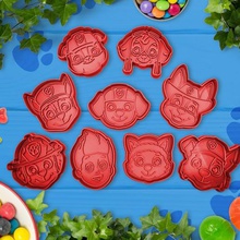 paw patrol stamp cookie cutter home everest chase marshal rocky rubble ryder skye tracker zuma kids 3d print model - Mito3D