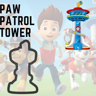 paw patrol tower cookie cutter cookies chase marshall ryder 3d print model - Mito3D