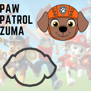 paw patrol zuma cookie cutter cookies chase marshall ryder 3d print model - Mito3D