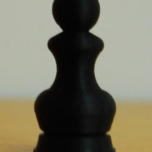 pedina di scacchi gioco 3d print model - Mito3D