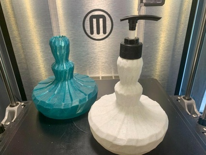 pawn vase soap dispenser 3d print model - Mito3D