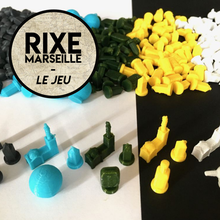 piyon - rixen Marsilya oyun sayaçları kavga marseilles risk şirket matlek tahta oyunu boardgames 3d print model - Mito3D