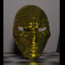 payday2 de dallas art las máscaras 3d print model - Mito3D