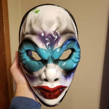 jour paie 2 trèfle masque costume soutenir réplique 3d print model - Mito3D