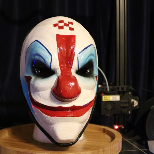 giorno paga 2 Dragan maschera moda costume puntello replica 3D print model - Mito3D