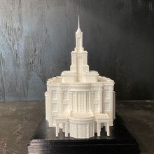 Payson utah tapınak şakak mabet mimari kilise lds binalar yapılar 3d print model - Mito3D