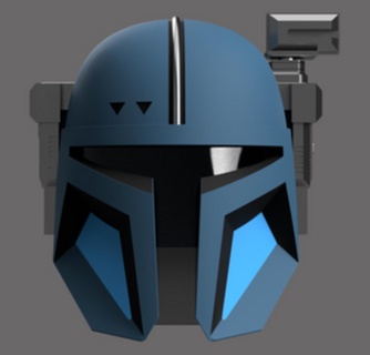 paz vizsla casco pesado infantería mandaloriano casco mandaloriano paz vizsla 3d print model - Mito3D