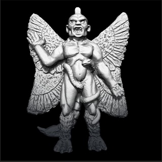 pazuzu - mesopotamian demon Game exorcist medieval goetia classic rpg d&d mini miniature hell animal hybrid lovecraft occult mythology horror ritual fantasy 3d print model - Mito3D