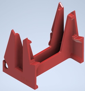 pc laptop holder & stand mobile 3d print model - Mito3D