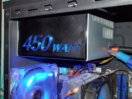 pc güç arz tabaklar psu bilgisayar 3d print model - Mito3D
