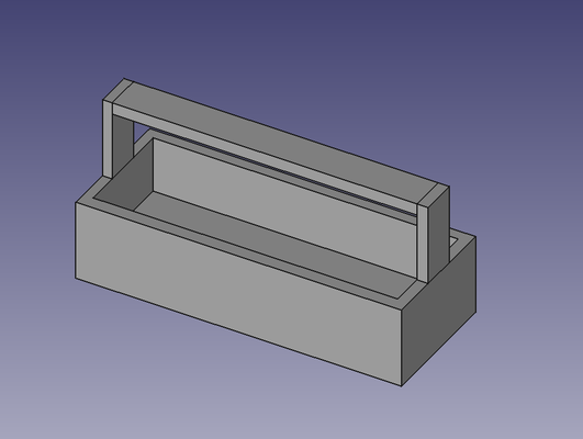 pc tool tray 3d print model - Mito3D