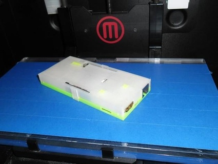 pcduino v2 case arduino 3dprinting 3ddesign enclosure elecronics 3d print model - Mito3D