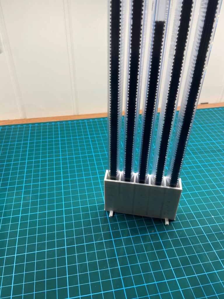 pdip tube organizer arduino electronics storage  3D print model - Mito3D