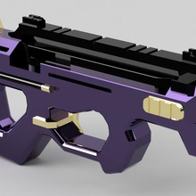 aktarmak call of duty oyun görev çağrısı toplama aktarmak-silah collectibletibletible 3d print model - Mito3D