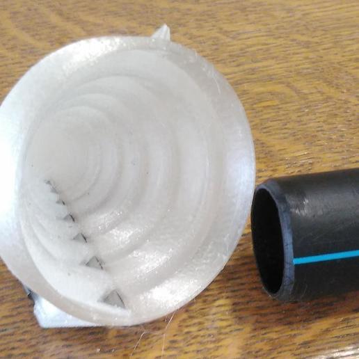 a tubulação do pe rebarbação ferramenta apontador ferramentas manuais de água o tubo nsfw 3D print model - Mito3D