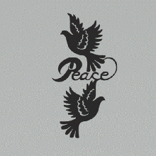 Barış güvercin 3d print model - Mito3D