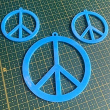 pace orecchini pendente gioielleria 3d print model - Mito3D
