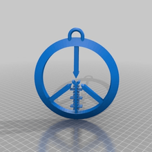 peace maker signe fusil de sniper version la mode paix 3d print model - Mito3D