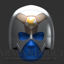 peacemaker helmet suicide squad 3d print model - Mito3D