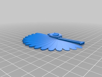 peacock customized accessories 3d print model - Mito3D