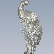 peafowl art animal 3d print model - Mito3D