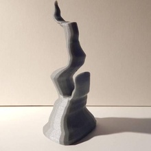 peak art funthing sculture 3d print model - Mito3D