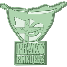 peaky blinders 3 cookie cutter tool 3d print model - Mito3D