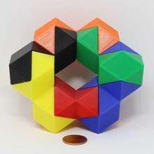 Erdnuss-puzzle Spiel Rätsel 3d print model - Mito3D