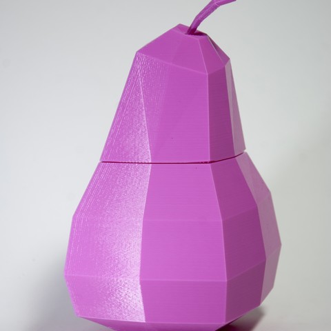 pear casket home 3D print model - Mito3D
