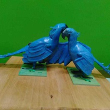 perle blu rio jeu pearl de parrot art rio2 3d print model - Mito3D