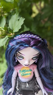 perla fascia per capelli arcobaleno alto ombra Bambola mga bambole Accessori orecchini polsi 3d print model - Mito3D