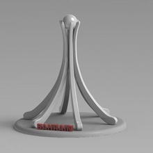 pearl roundabout mimarlık Bahreyn stl 3dp 3d print model - Mito3D