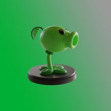 peashooter funko pop marvel comics action figures sculpture kpop bust decoration art cosplay statue figurines table key ring fan sleeve anime 3d character toy statuette mini chibi plants vs zombies launchers video game 3d print model - Mito3D
