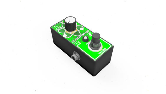 pedal electrón v2 guitarra música pie electrónica pedales 3d print model - Mito3D